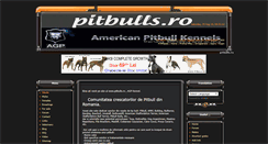 Desktop Screenshot of pitbulls.ro