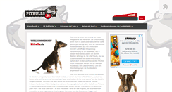 Desktop Screenshot of pitbulls.de